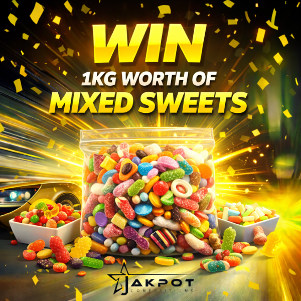 WIN 1KG OF MIXED SWEETS - AUTO DRAW