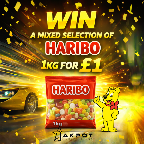 WIN HARIBO DREAM 1KG WORTH - AUTO DRAW