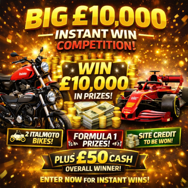 MASSIVE INSTANT WIN COMP WORTH 10K!!!!